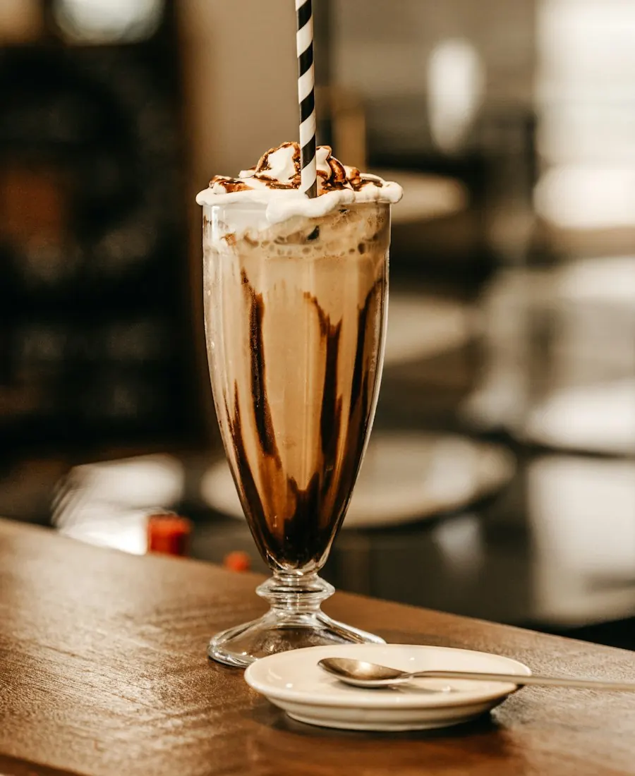 Milkshake de chocolate